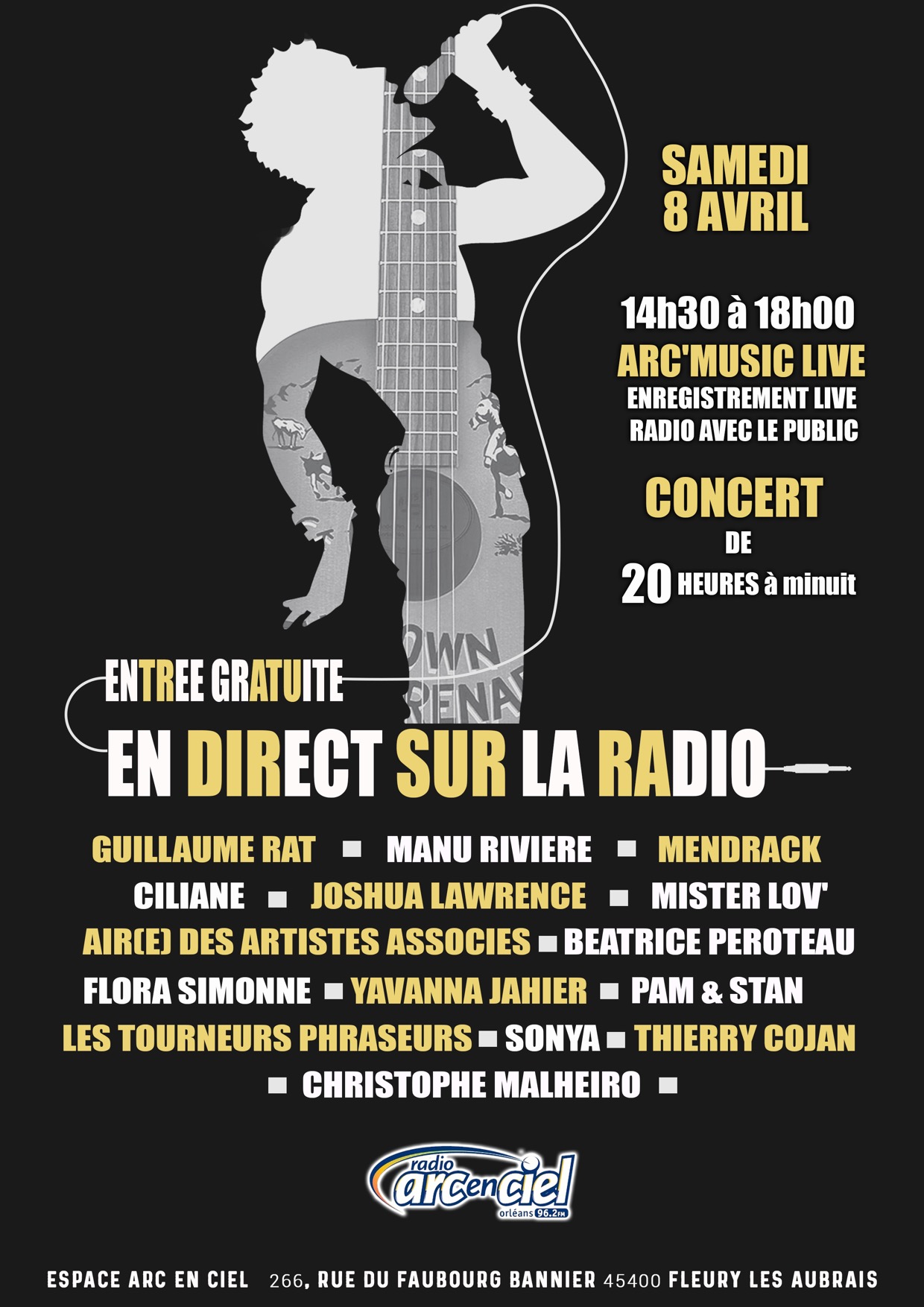 Arc en ciel 8 avril 2017 affiche 1 